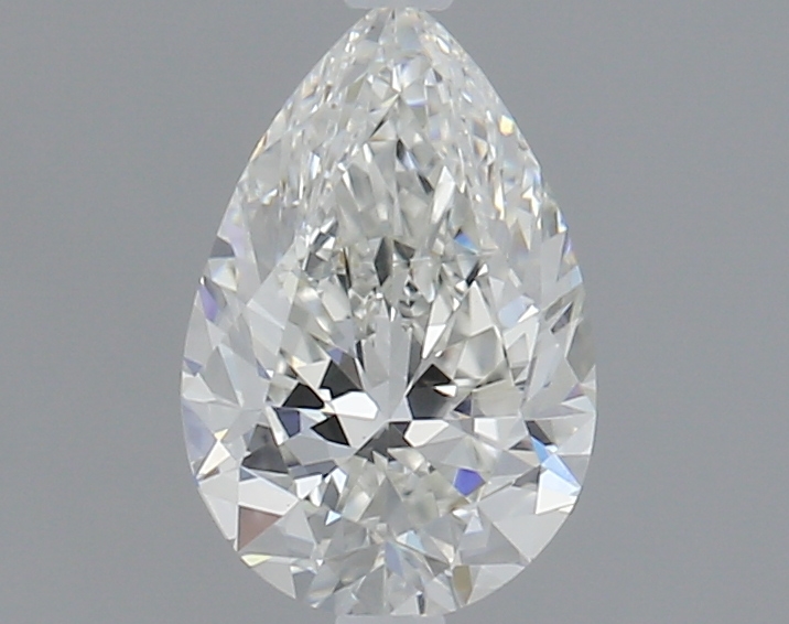 0.80 ct H VVS2 Pear Shape Natural Diamond