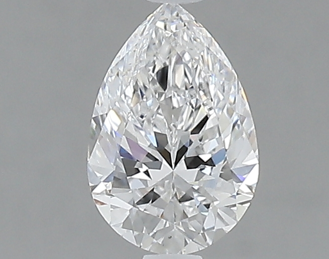0.70 ct D VS2 Pear Shape Natural Diamond