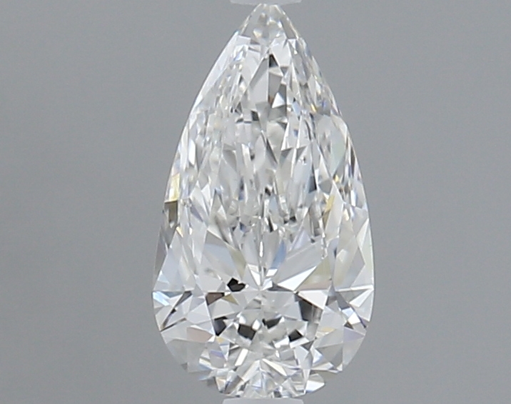 0.70 ct F VS2 Pear Shape Natural Diamond