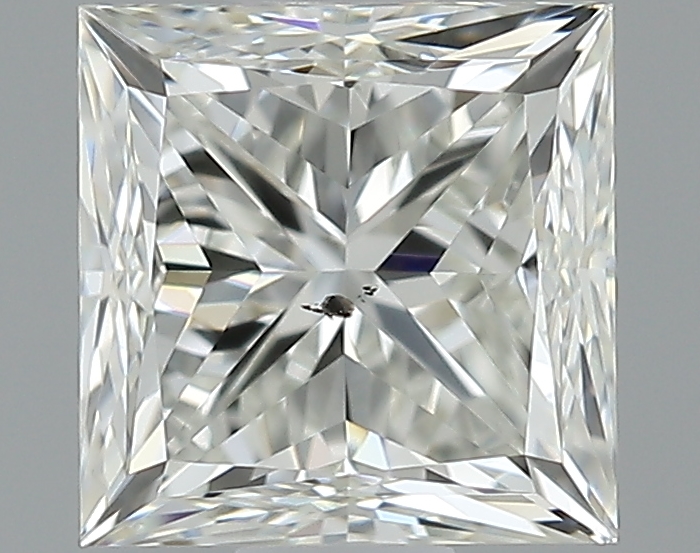 0.90 ct J SI2 Princess Shape Natural Diamond