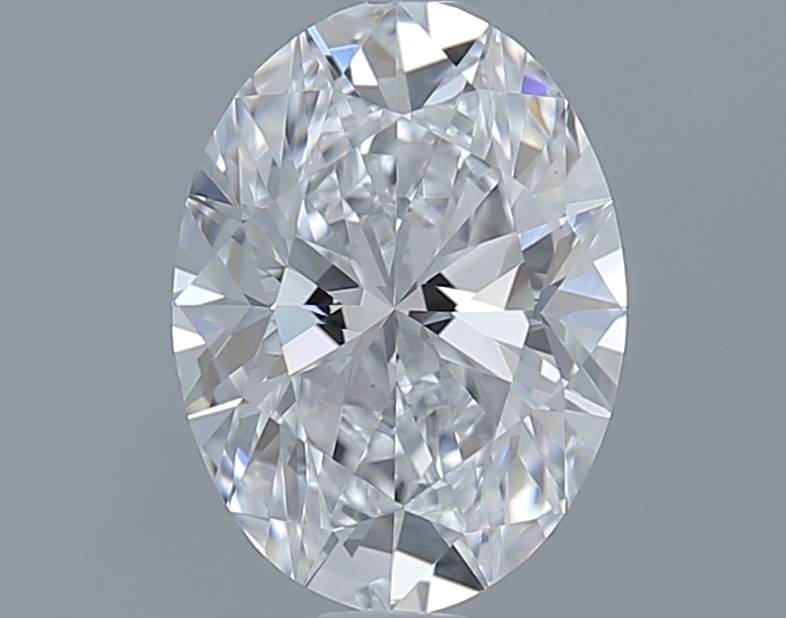 1.00 ct D VVS2 Oval Shape Natural Diamond