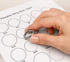 Printable Ring Size Chart