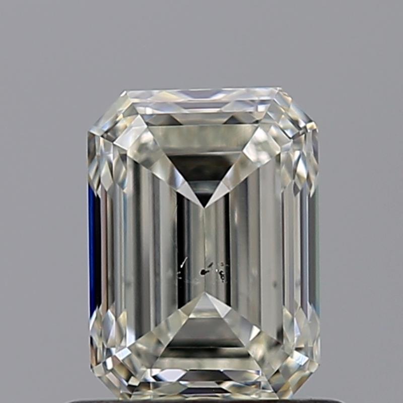 0.83 ct K SI1 Emerald Shape Natural Diamond