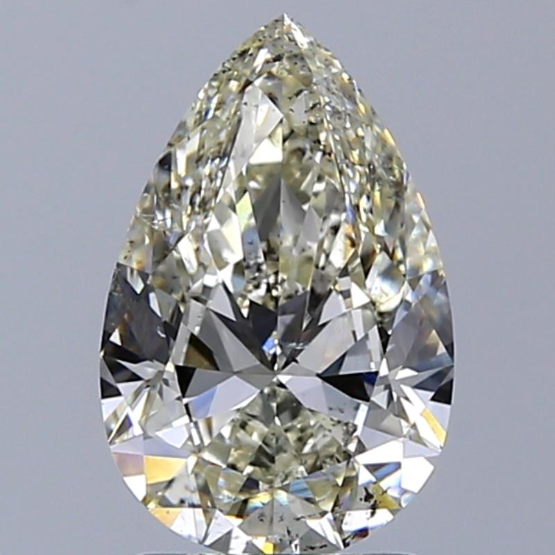 1.80 ct K SI2 Pear Shape Natural Diamond