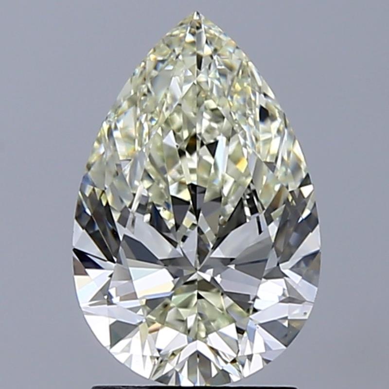 1.90 ct K VS2 Pear Shape Natural Diamond