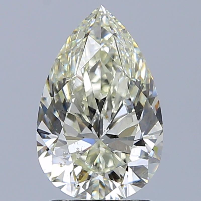 1.90 ct K SI2 Pear Shape Natural Diamond