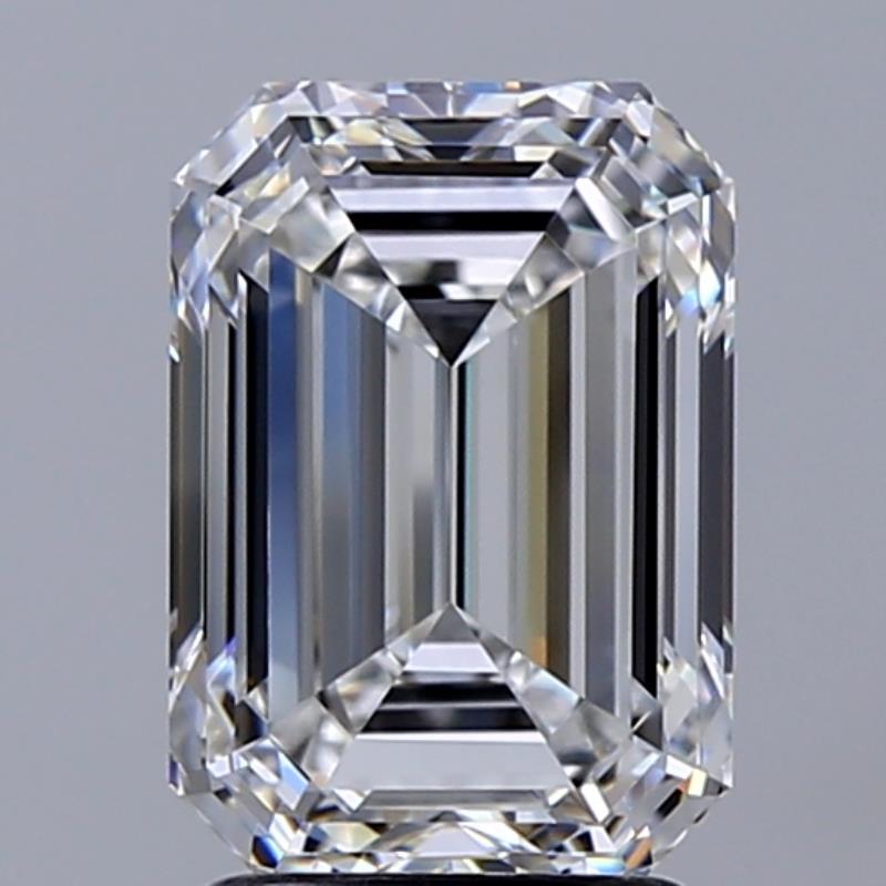 2.54 ct E VVS2 Emerald Shape Natural Diamond