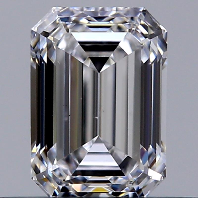 0.50 ct D SI1 Emerald Shape Natural Diamond