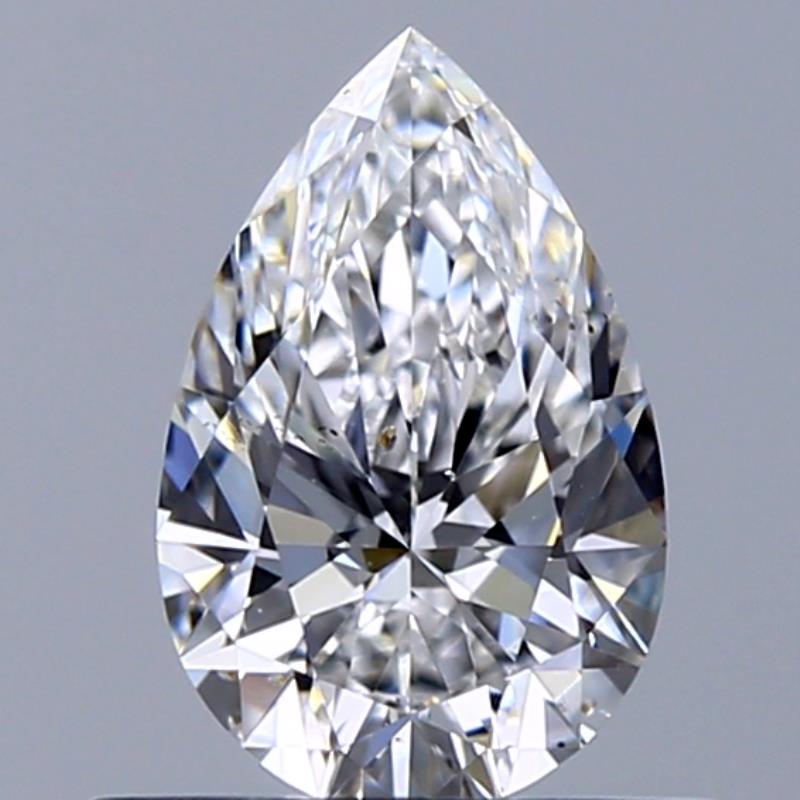 0.55 ct E SI2 Pear Shape Natural Diamond