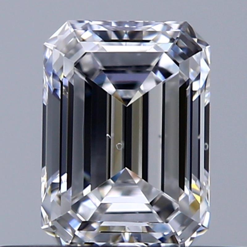 0.50 ct D SI1 Emerald Shape Natural Diamond