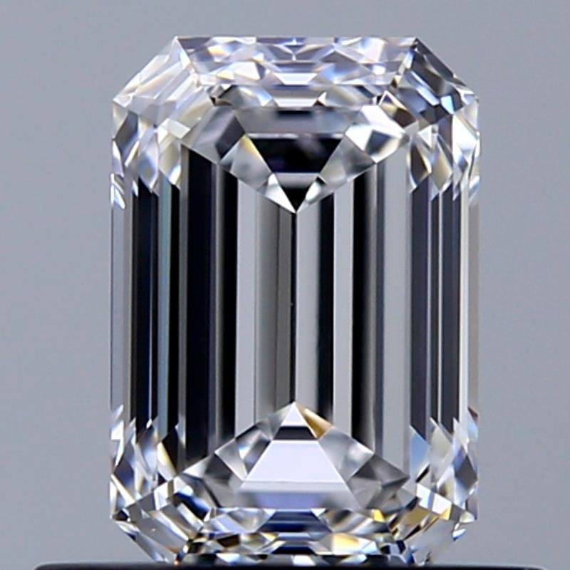 0.72 ct D VVS1 Emerald Shape Natural Diamond