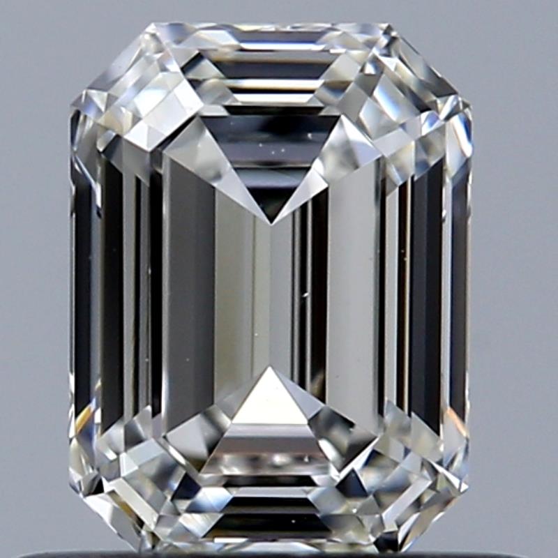 0.60 ct G VS2 Emerald Shape Natural Diamond