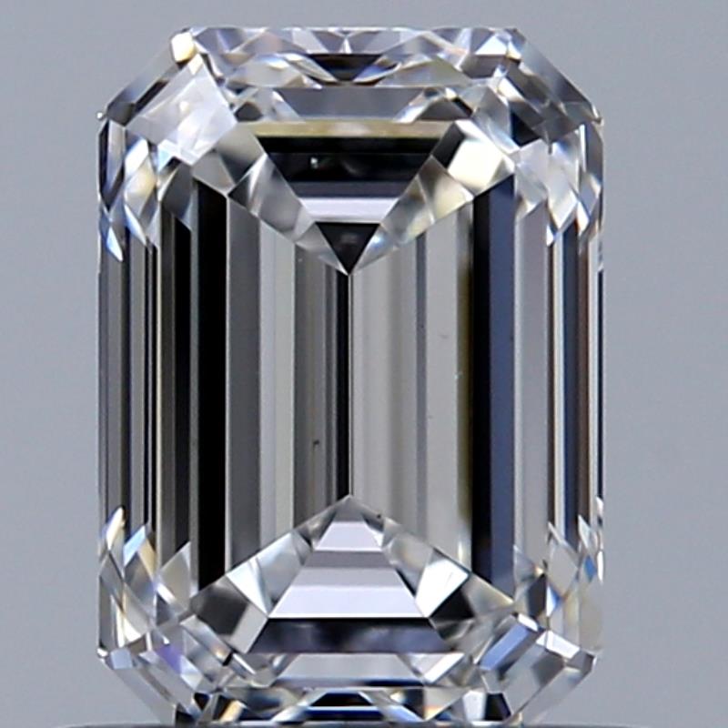0.71 ct E VS2 Emerald Shape Natural Diamond