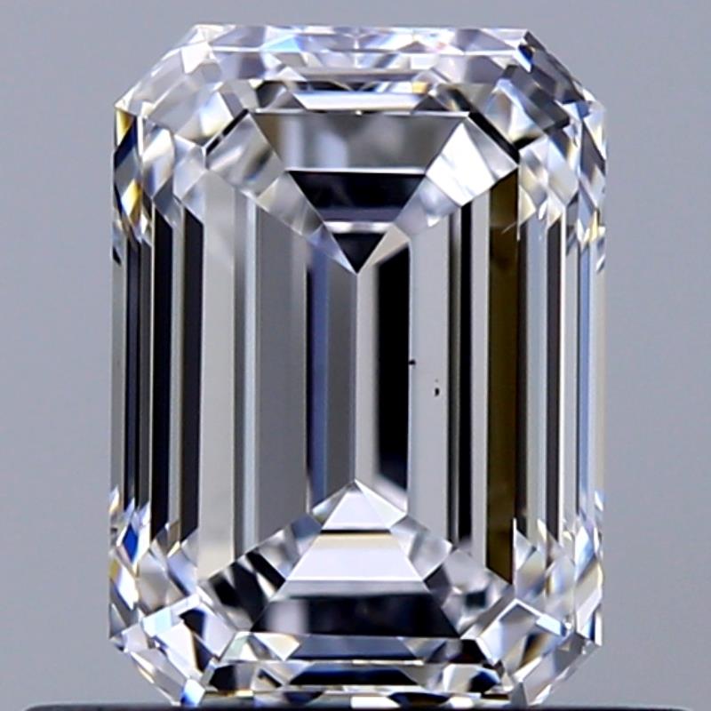 0.72 ct D VS1 Emerald Shape Natural Diamond