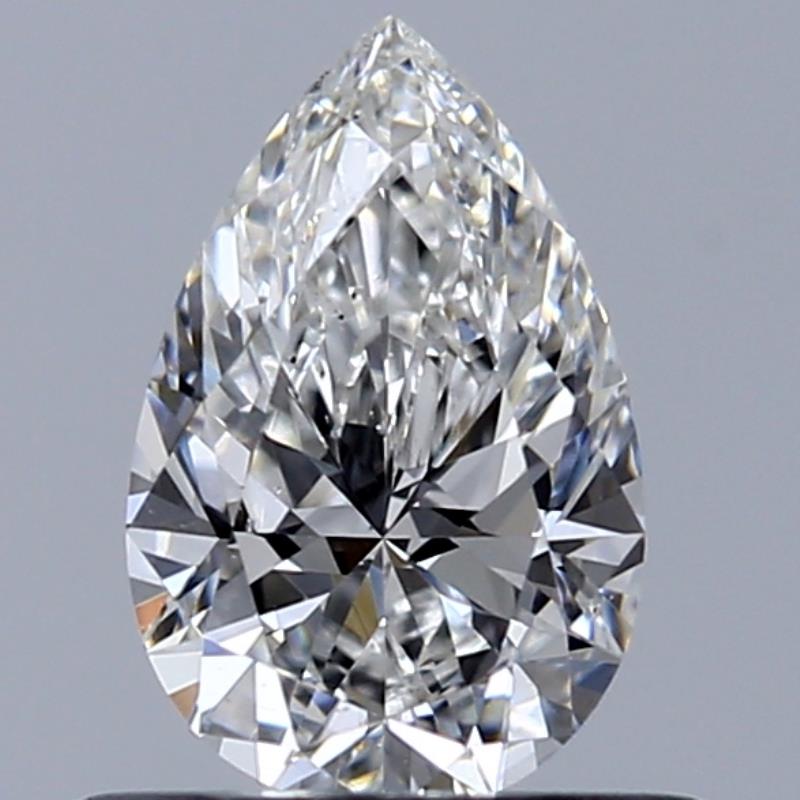 0.52 ct F SI1 Pear Shape Natural Diamond