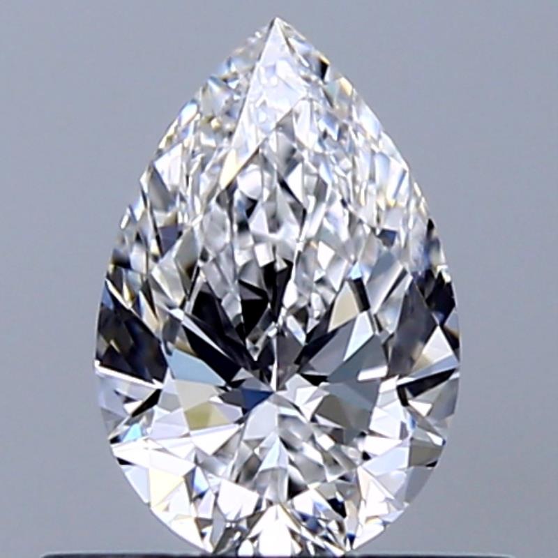 0.50 ct D VS2 Pear Shape Natural Diamond