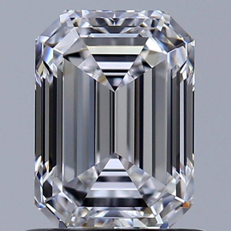 0.85 ct D VVS1 Emerald Shape Natural Diamond