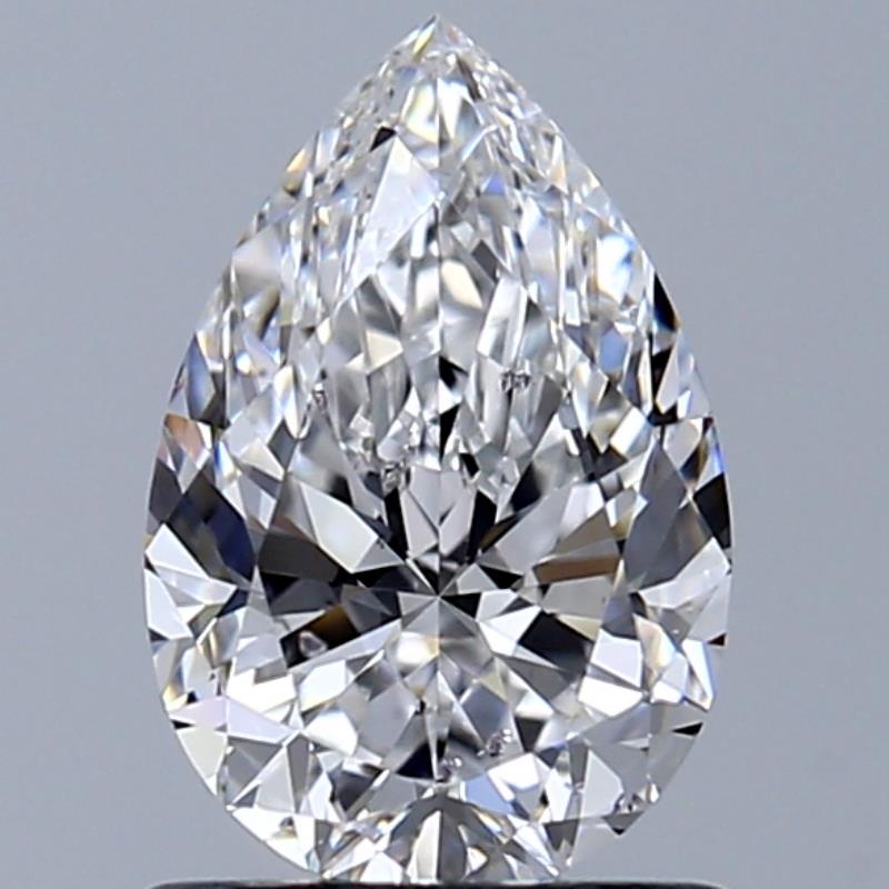 1.01 ct D SI2 Pear Shape Natural Diamond