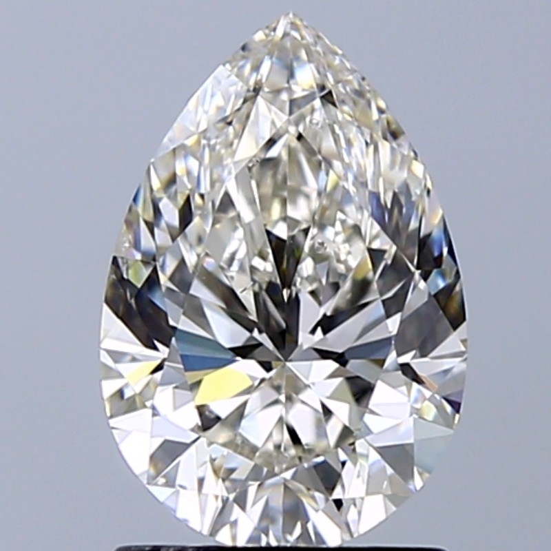 1.50 ct J SI1 Pear Shape Natural Diamond