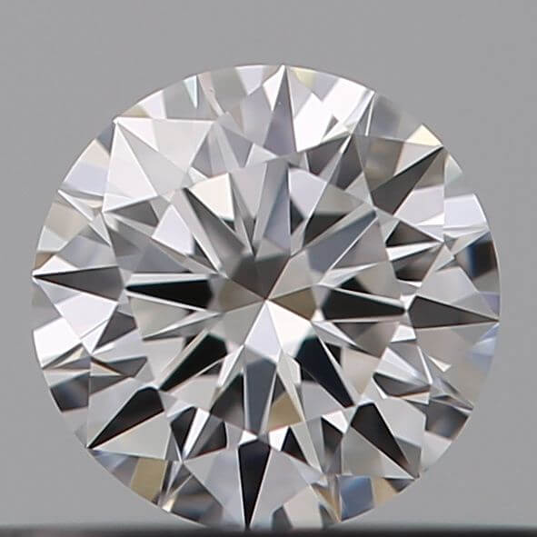 0.21 ct F VVS2 Round Shape Natural Diamond