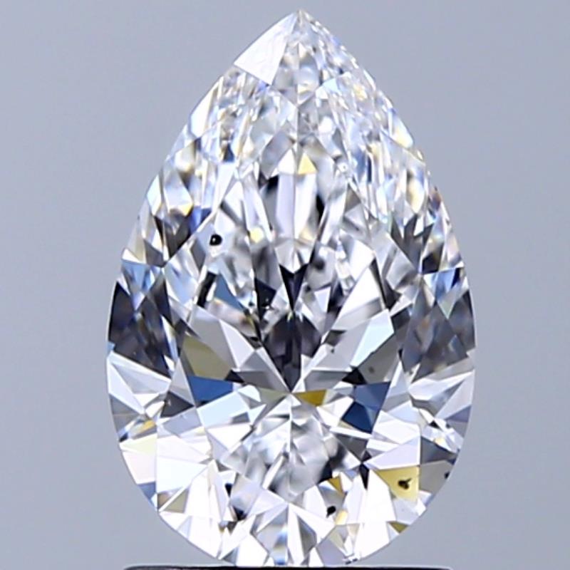 1.51 ct D SI1 Pear Shape Natural Diamond