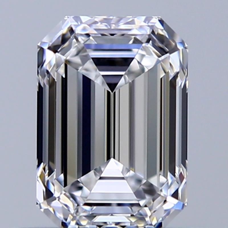 0.62 ct D VVS1 Emerald Shape Natural Diamond