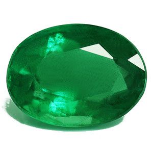 2.44 ct Oval Green Natural Emerald