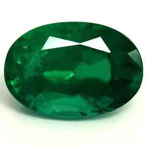 2.31 ct Oval Green Natural Emerald