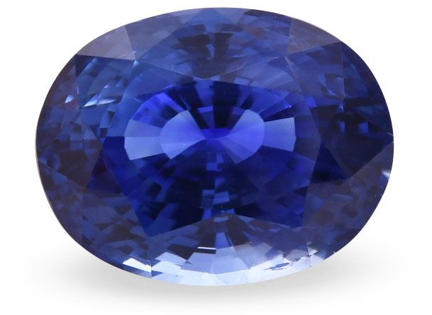 27.09 ct Oval Blue Natural Sapphire