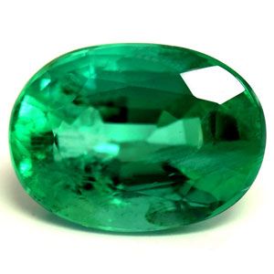 3.14 ct Oval Green Natural Emerald