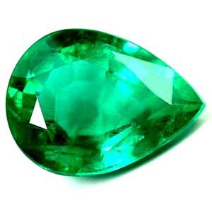 1.50 ct Pear Green Natural Emerald