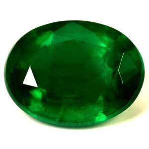 2.27 ct Oval Green Natural Emerald