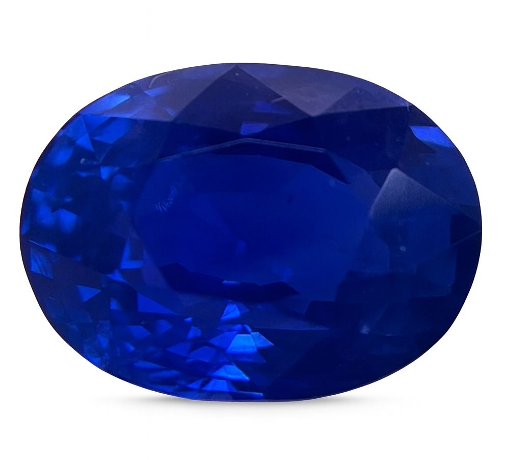 5.25 ct Oval Blue Natural Sapphire