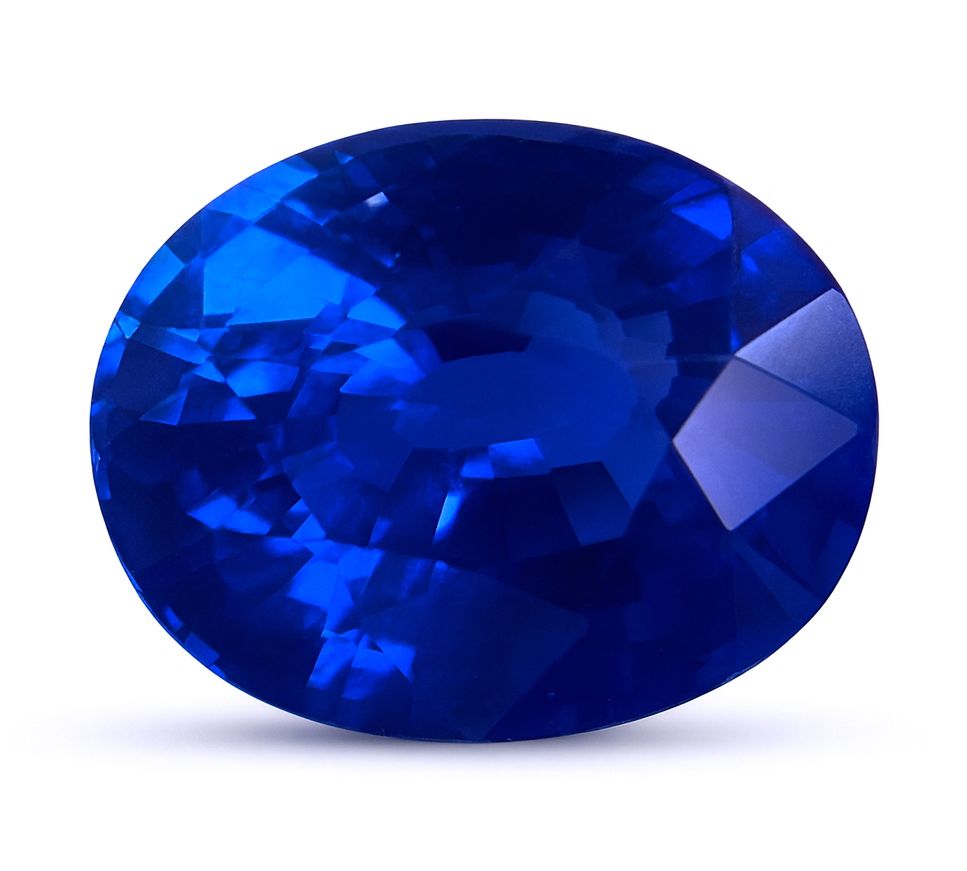 14.15 ct Oval Blue Natural Sapphire
