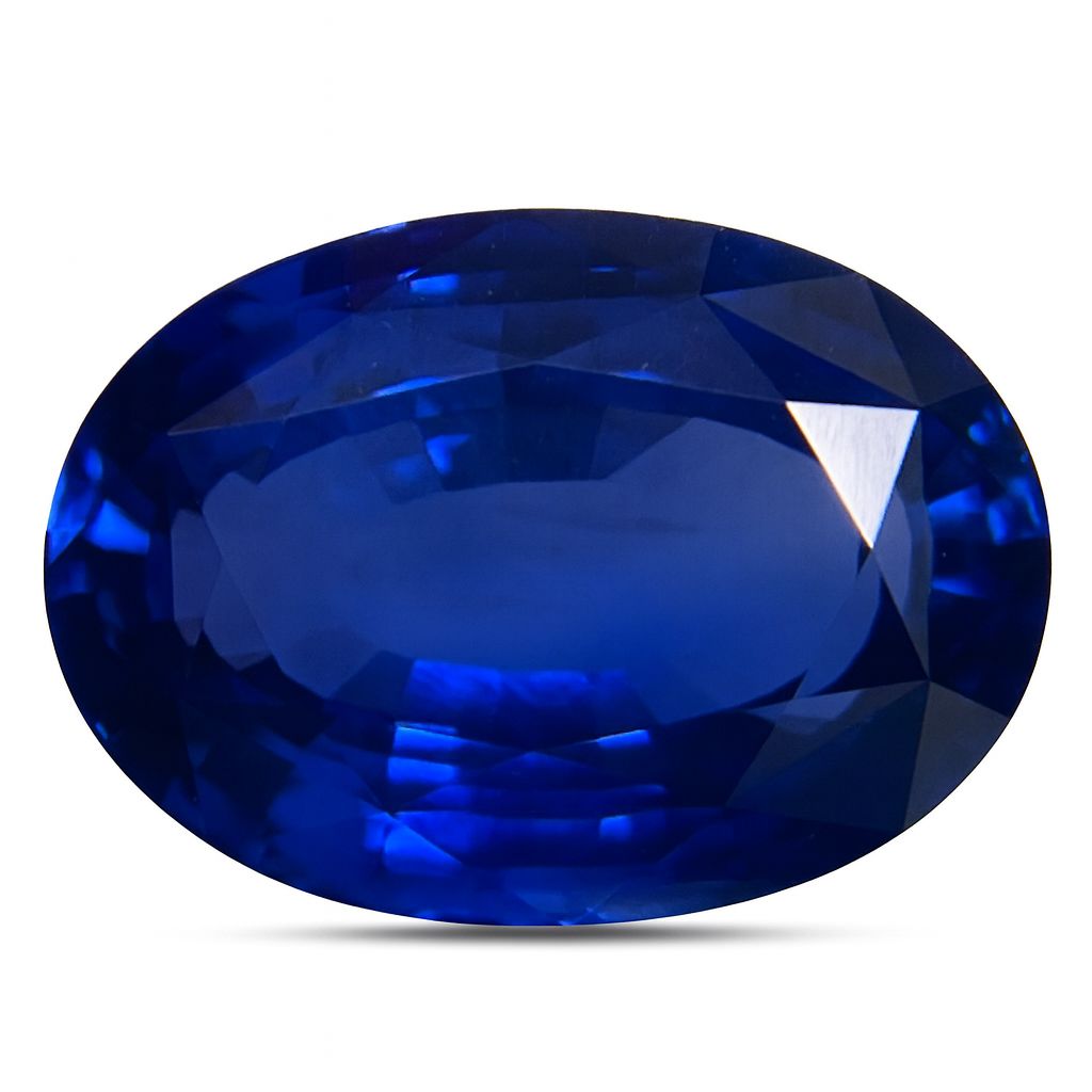 11.66 ct Oval Blue Natural Sapphire