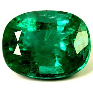 2.63 ct Cushion Green Natural Emerald
