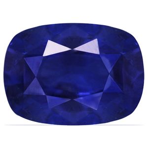 4.68 ct Cushion Blue Natural Sapphire