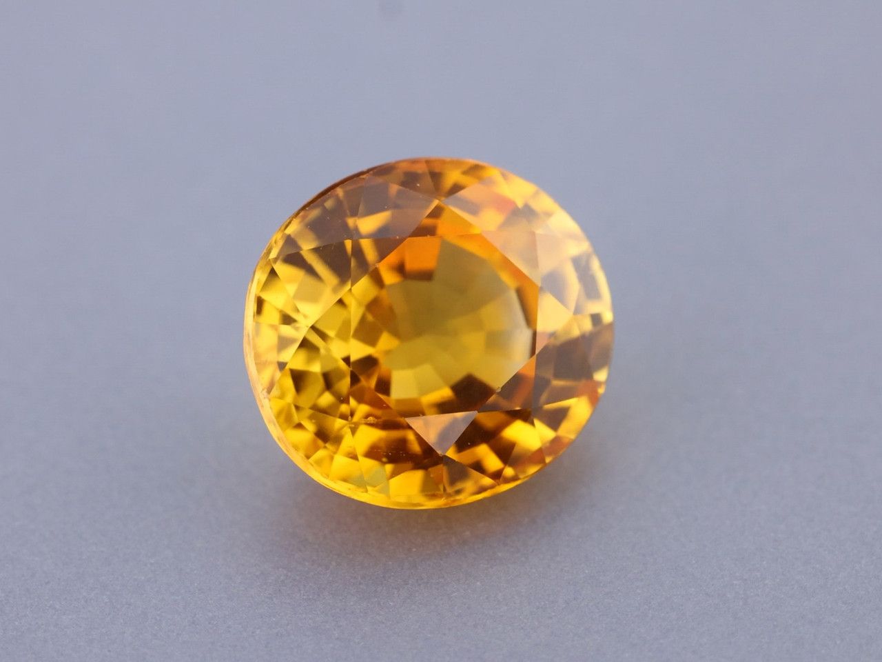 2.33 ct Oval Orange Natural Sapphire