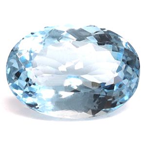 5.99 ct Oval Blue Natural Aquamarine