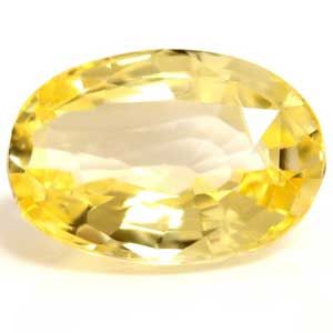 2.65 ct Oval Yellow Natural Sapphire