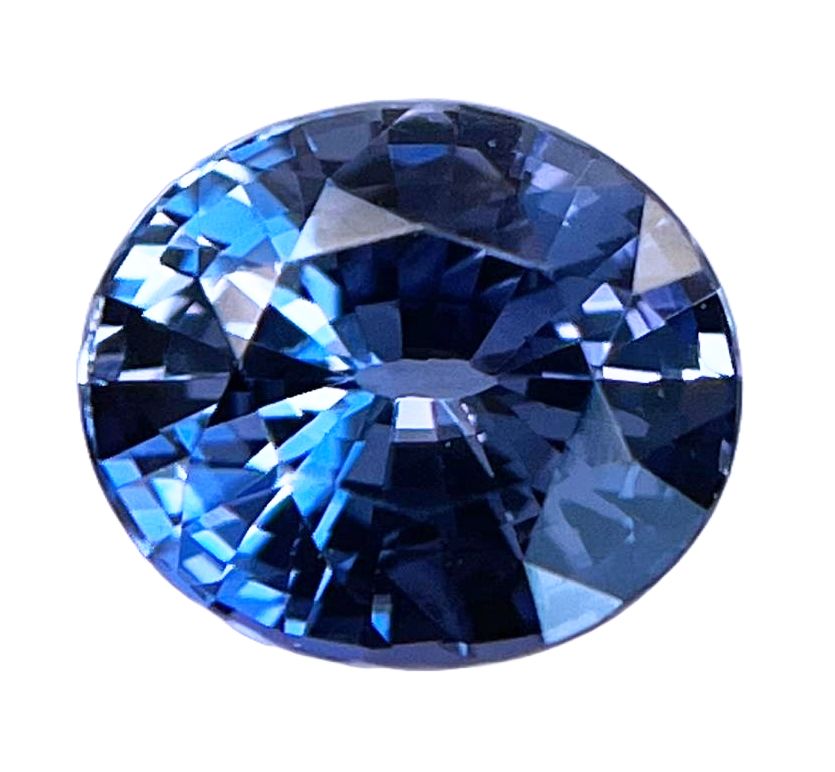 2.49 ct Oval Blue Natural Sapphire