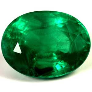 5.01 ct Oval Green Natural Emerald