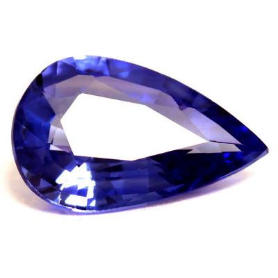 1.73 ct Pear Blue Natural Sapphire