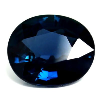 1.95 ct Oval Blue Natural Sapphire