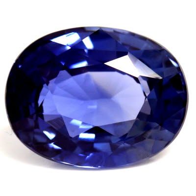 3.06 ct Oval Blue Natural Sapphire