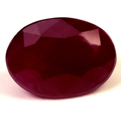 4.63 ct Oval Red Natural Ruby
