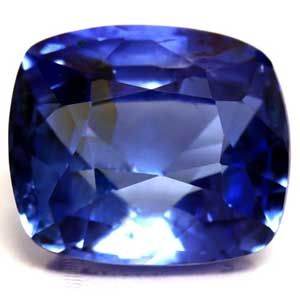 1.37 ct Cushion Blue Natural Sapphire