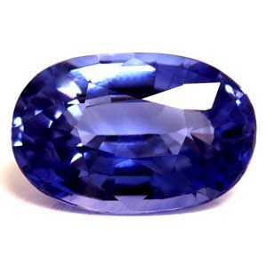 1.40 ct Oval Blue Natural Sapphire