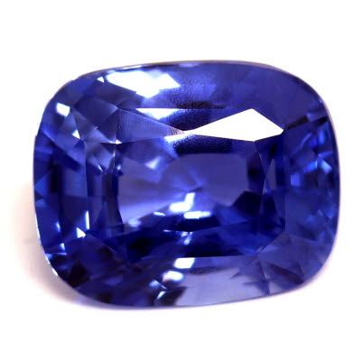 5.94 ct Cushion Blue Natural Sapphire