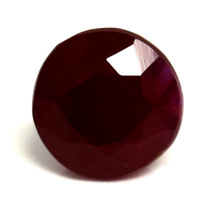 2.15 ct Round Red Natural Ruby